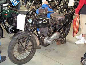 Old, unrestored Triumph